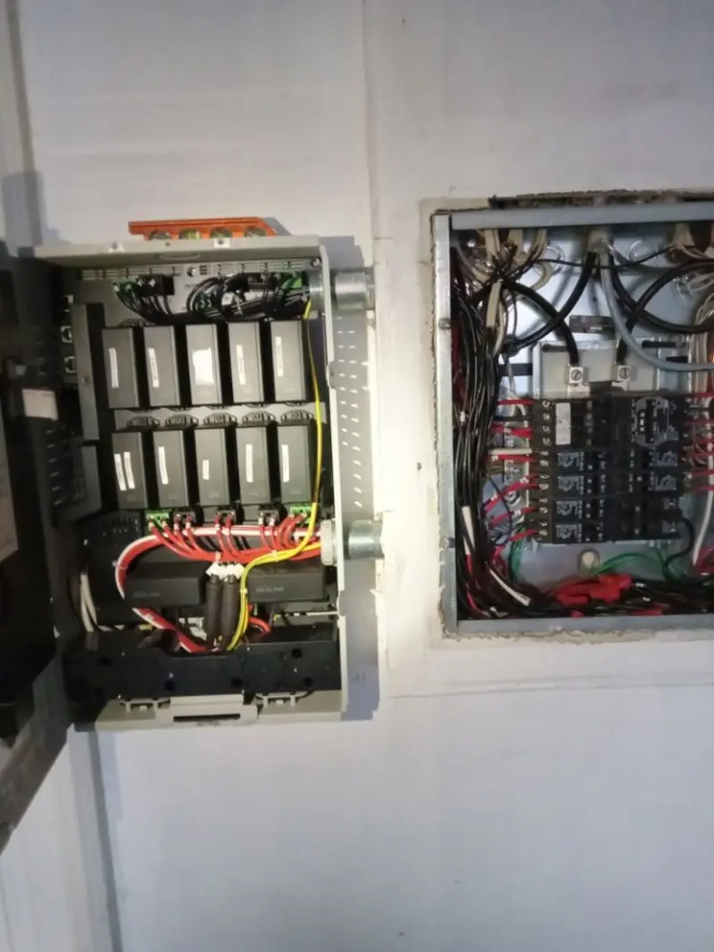Electrical panel upgrade completed for Indoor Lighting Installation in Moline